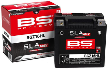 Harley Davidson Flde [BATERÍA BS] - Batería SLA sin mantenimiento activada de fábrica - BGZ16HL - 0
