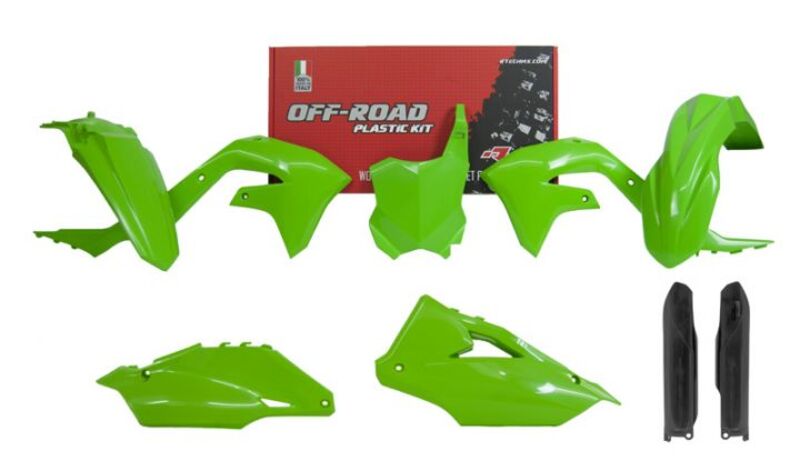 Kawasaki Kx 250 [RACETECH] - Kit de plasticos 6 piezas
