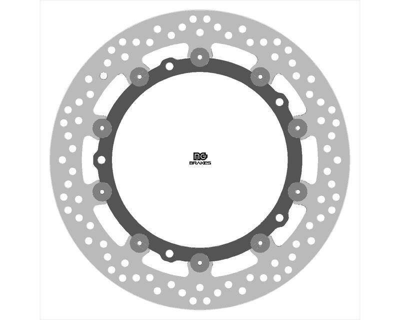 Bmw R 1200 Nine T [DISCO DE FRENO NG] - disco de freno flotante redondo