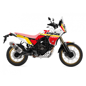 Yamaha Ténéré 700 Rally [BLACKBIRD] - Kit de gráficos Rally Ride – Rojo