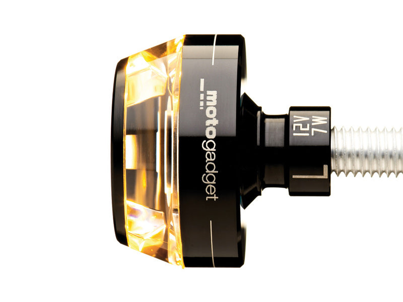 Keeperendblinker Mo.Blaze Disc Black Left [MotoGadget]