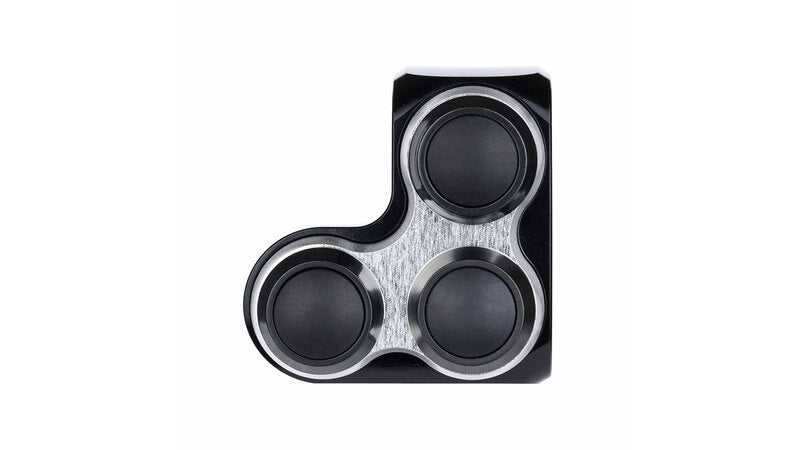 Botones de motocicleta Mo.Switch Básico, 3 botones Black/Silver [MotoGadget]
