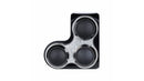 Botones de motocicleta Mo.Switch Básico, 3 botones Black/Silver [MotoGadget]-2