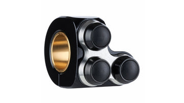 Botones de motocicleta Mo.Switch Básico, 3 botones Black/Silver [MotoGadget]