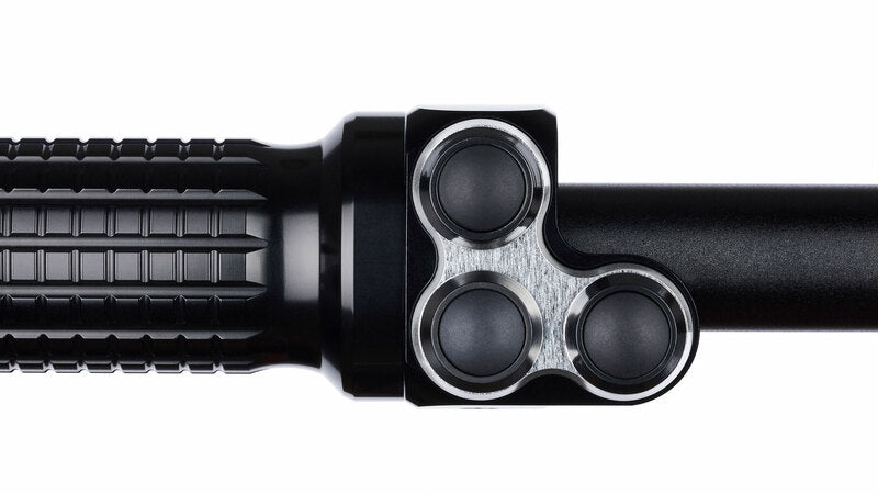 Botones de motocicleta Mo.Switch Básico, 3 botones Black/Silver [MotoGadget]