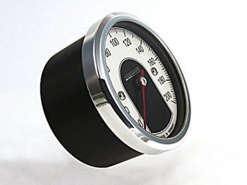 Motoscopio de tacho análogo pequeño, pulido para motocicletas [motogadget] - 0