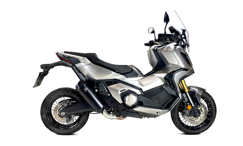 Honda X-Adv [IXRACE] - Silenciador Desert de acero inoxidable para Honda X-ADV 750, 17-20 (RC95),