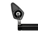 MO.View Blade Flip Motorcycle Mirror, Diamond, Negro [MotoGadget]-3