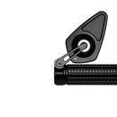MO.View Blade Flip Motorcycle Mirror, Diamond, Negro [MotoGadget]-4