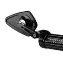 MO.View Blade Flip Motorcycle Mirror, Diamond, Negro [MotoGadget]-5