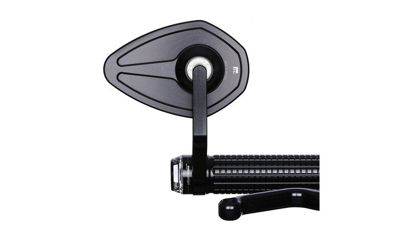 Mo.View Sport 130 Mirrores de densidad del manillar para motocicletas [MotoGadget]