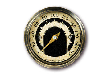 Analógico tascho mst anillo de latón vintage para motocicletas [motoGadget] - 0