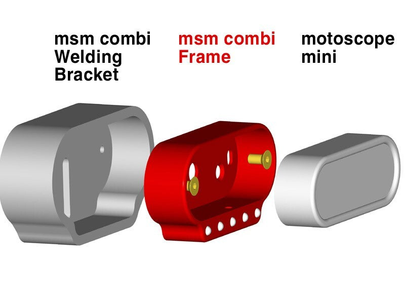 VA de copa de soldadura de motocicleta para instrumentos combinados de MSM [MotoGadget]