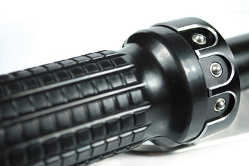 Botones de motocicleta Mo.Switch Mini, 1 pulgada Negro/Plata [MotoGadget] - 0