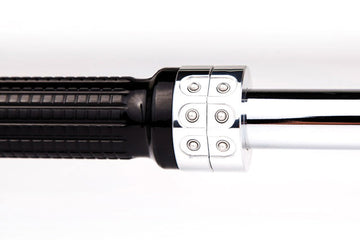 Motorcycle Manillar Dipper Mo.Switch Mini, 1 pulgada de plata [MotoGadget] - 0