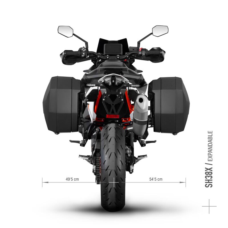 Ktm Adventure 790 [SHAD] - Sistema de fijación 3P (lateral)