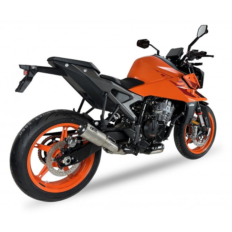 Ktm Duke 990 [IXIL] - Silenciador RC acero inoxidable / tapa final carbono