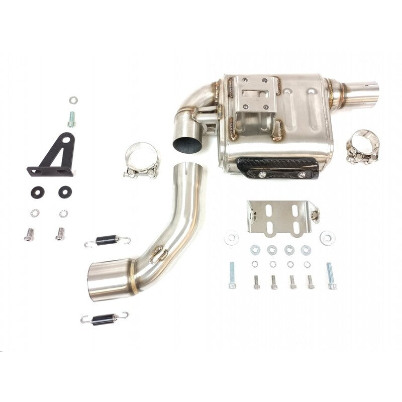 Cf Moto 700 700 [IXIL] - Silenciador Slip-On RC3B Acero Inoxidable Negro