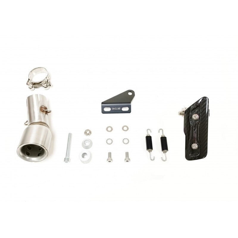 Kawasaki Z 500 [IXIL] - Silenciador Slip-On RC3B Acero Inoxidable Negro