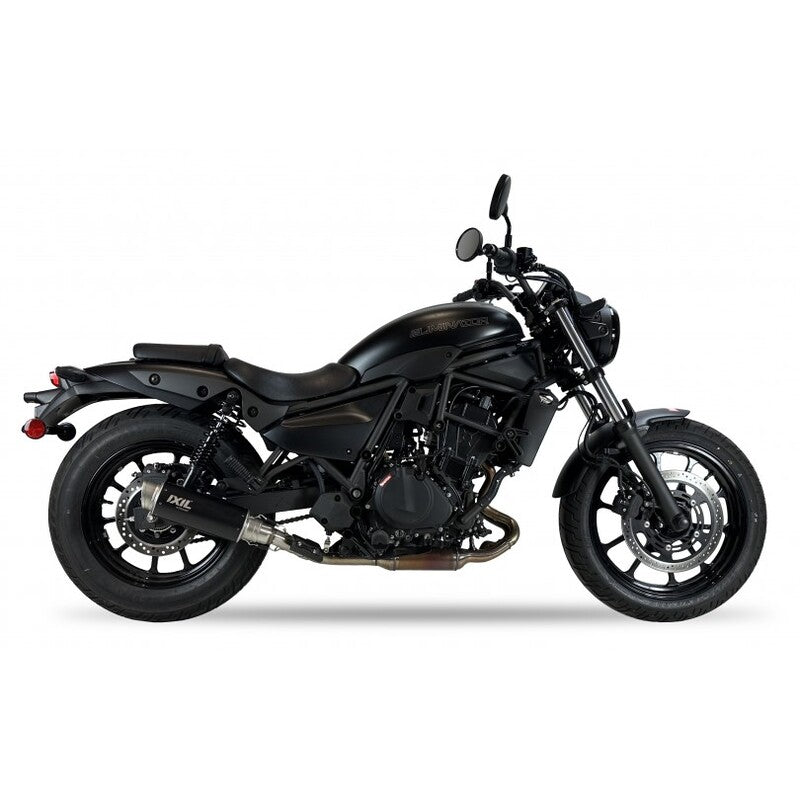 Kawasaki Eliminator [IXIL] - Silenciador Slip-On RC3B Acero Inoxidable Negro
