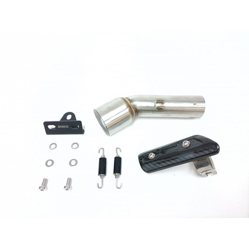 Kawasaki Eliminator 500 [IXIL] - Silenciador Slip-On RC3B Acero Inoxidable Negro
