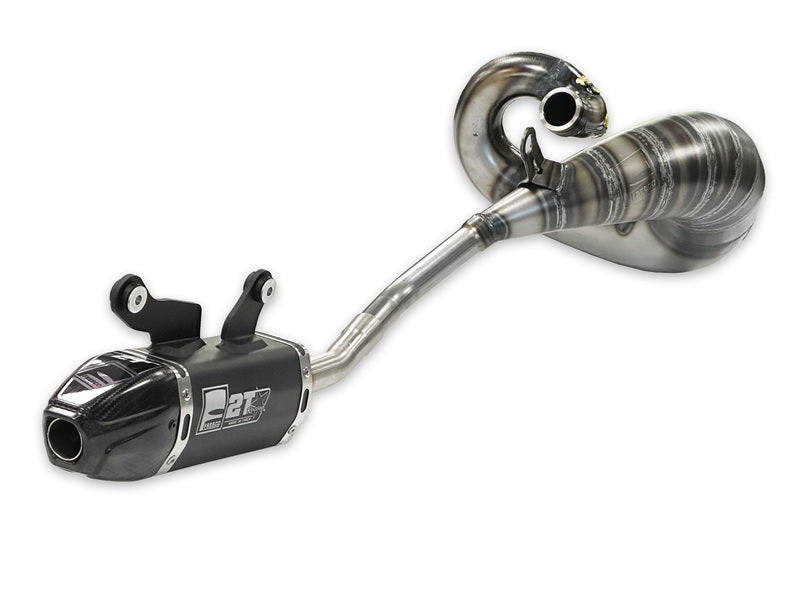 Ktm Sx 250 [FRESCO] - Sistema de escape completo - Silenciador Carby aluminio negro