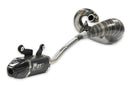 Ktm Sx 250 [FRESCO] - Sistema de escape completo - Silenciador Carby aluminio negro