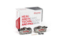 Kawasaki Zr 400 [BREMBO RACING] - GP4-RS Par de pinzas de freno radiales delanteras 4 pistones Ø3mm