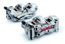 Aprilia Tuono V4 R [BREMBO RACING] - Par de GP4RX - pinzas de freno de 1 mm (mecanizadas en CNC - cromadas) (con pastillas)-3