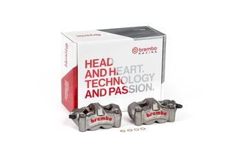 Hypermotard 1100 [BREMBO RACING] - Par de pinzas de freno radiales delanteras M5 4 pistones Ø3mm