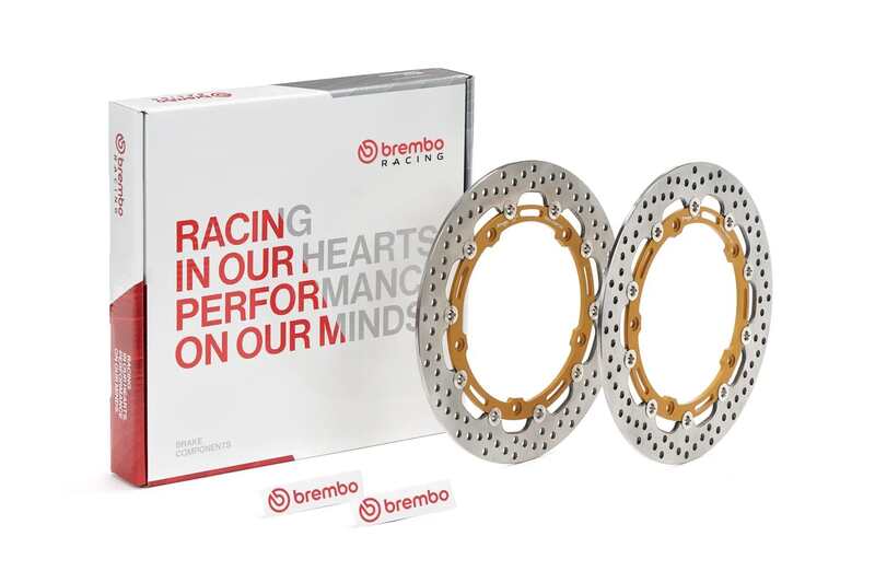 Bmw R Ninet Racer [BREMBO RACING] - UPGRADE Discos de freno flotantes redondos Supersport - por pares