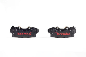 Triumph Street Triple 765 [BREMBO RACING] - UPGRADE GP4-RB Pinzas de freno de 4 pistones (par) delanteras, Ø 30/34 mm