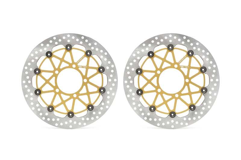 Triumph Speed ​​Triple 1200 Rs [BREMBO RACING] - ACTUALIZACIÓN Par de discos de freno flotantes Supersport - 208973756