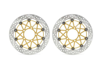 Triumph Speed ​​Triple 1200 Rs [BREMBO RACING] - ACTUALIZACIÓN Par de discos de freno flotantes Supersport - 208973756