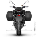 Yamaha Mt 09 Mt 09 Sp Mt 09 Tracer [SHAD] - Sistema de montaje 3P (lateral)