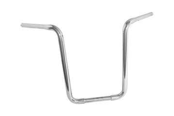 Harley Davidson Flst [HIGHWAY HAWK] - Manillar Fat Apehanger de 1 pulgada con 3 orificios, 880 mm de ancho y 430 mm de alto, cromado