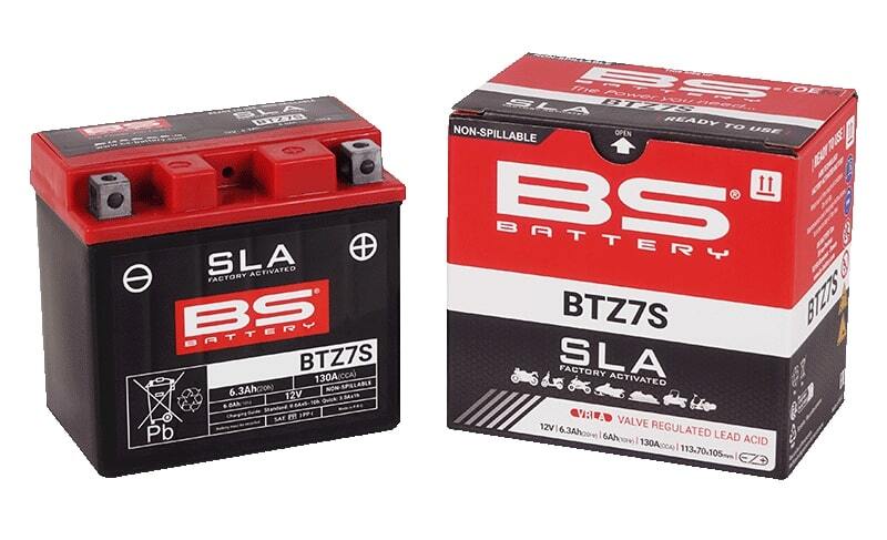 Yamaha Race [BATERÍA BS] - Batería SLA sin mantenimiento activada de fábrica - BTZ7S (FA)