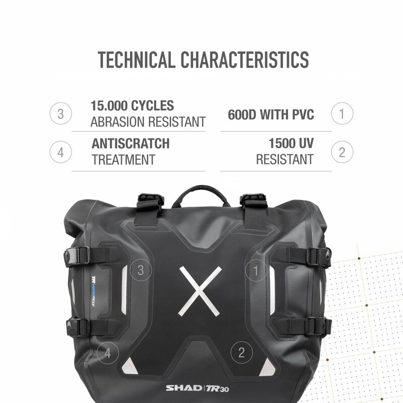 Honda X-Adv [SHAD] - Bolsas estancas Terra TR30