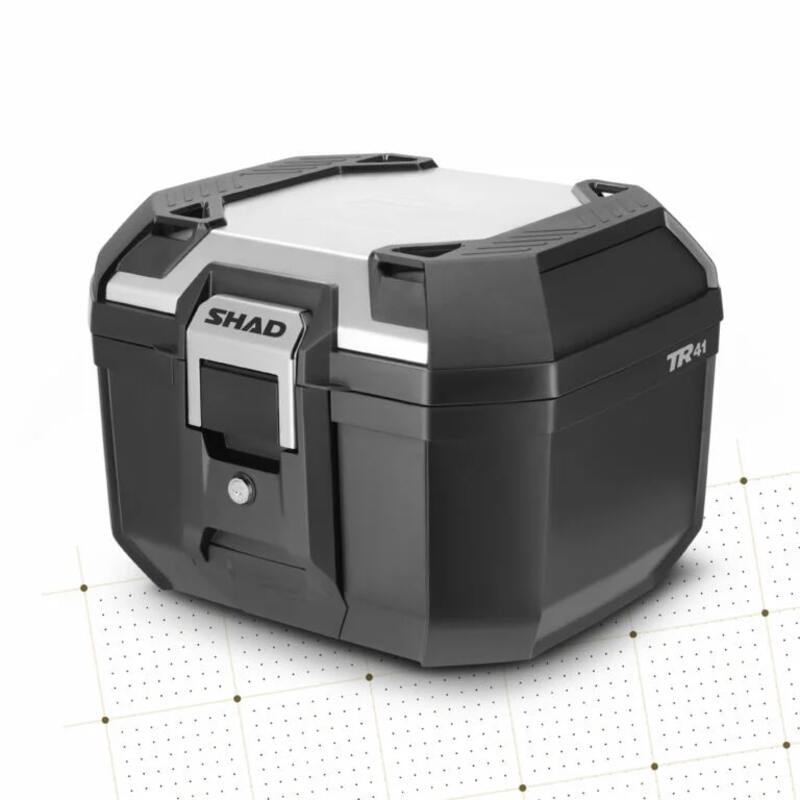 Honda X-Adv [SHAD] - Topcase Terra TR41 negro/cubierta de aluminio