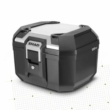 Honda X-Adv [SHAD] - Topcase Terra TR41 negro/cubierta de aluminio