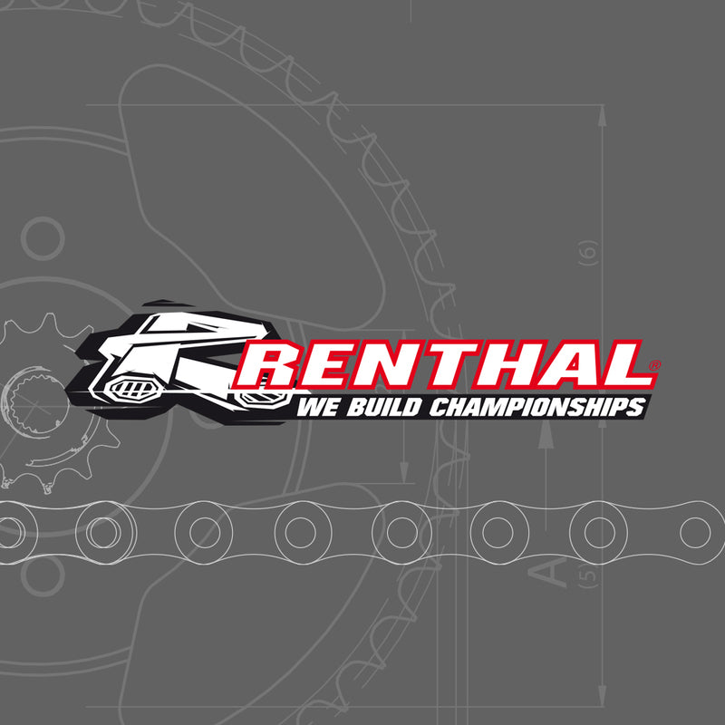 Ktm Sx 200 [RENTHAL] - Kit de Cadena 520R1 14/45 Estándar - Corona Ultraligera Autolimpiante