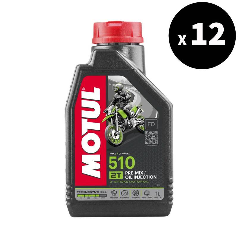 510 2t Aceite de motor 1L, 12 paquete [Motul]