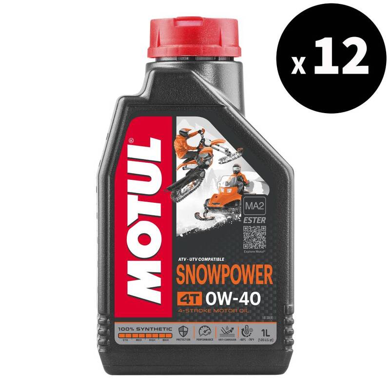 Snowpower 4T 0W40 Aceite de motor 1L X12 [Motul]