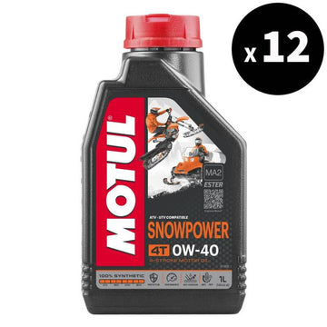 Snowpower 4T 0W40 Aceite de motor 1L X12 [Motul]