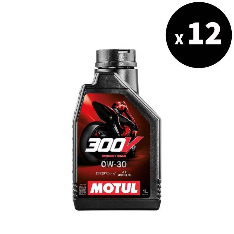 Aceite de motor 0w30 4t para carreras callejeras 1L x12 [Motul]