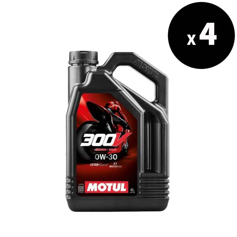 Aceite de motor 0w30 4t 4L para carreras callejeras [Motul]