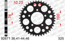 Benelli Trk 502 [AFAM] - Kit de cadena 525XMR3 14/42 Súper reforzada - Piñón estándar-2