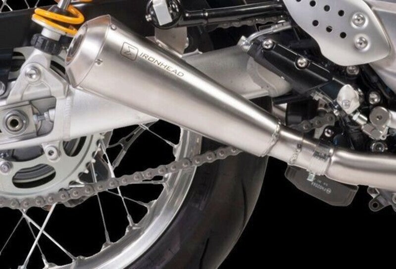 Triumph Thruxton 1200 [IXIL] - Silenciador Cónico Ironhead Slip On (derecho + izquierdo)