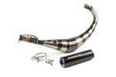 Derbi Senda R X-Race Trail '05 - '10 50 2T D50B0 - Auspuff Streetrace Blau Schwarz