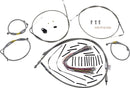 harley davidson touring [BURLY BRAND] - juego de herrajes para manillares para modelos Touring más antiguos con manillar Bagger Bar-1